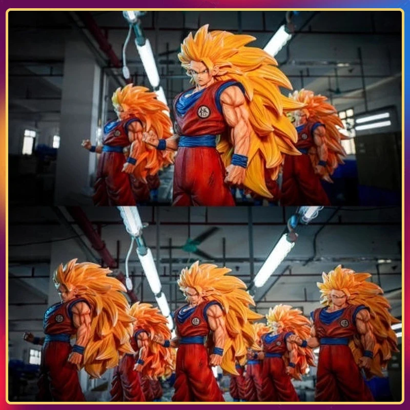 54 cm Super Saiyan Son Goku Dragon Ball Anime Action Figure PVC Model Standbeeld Collectie Speelgoed voor Kinderen Geschikt Kerstcadeaus