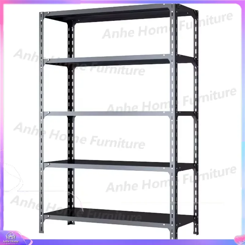 Heavy Duty Angle Steel Storage Shelves Industrial Warehouse Rack Medium Duty Shelving Unit Supermarket Display Stand Home
