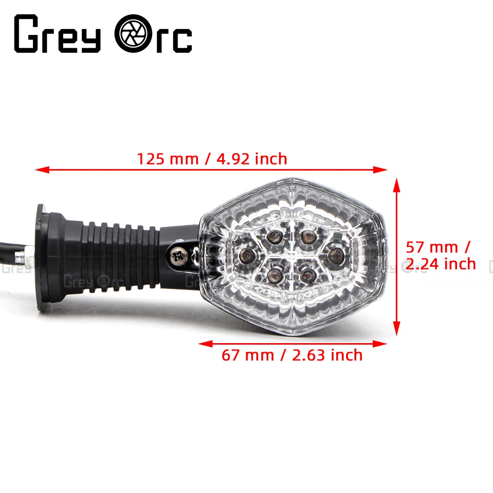 

Front Rear Turn Signal Light For SUZUKI GSF 600 650 1200 1250 N/S Bandit GSX 650F 1250FA Motorcycle Indicator Lamp Flashing Bulb