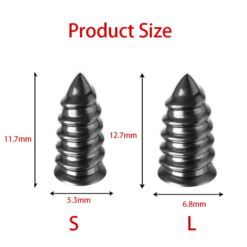 Chiodi di riparazione della puntura dei pneumatici per auto moto Scooter Bike Vacuum Tire Repair Nails Set di chiodi in metallo accessori per