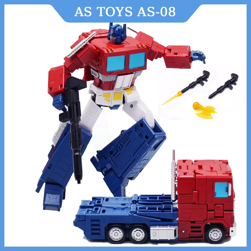 

Soon In Stock New Hot Transformation AS TOYS AS-08 C-level Commander Action Figure Model Robot Collection Toy Kid Festival Gift