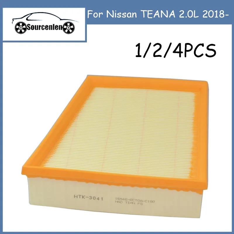 

Car Air Filter for Nissan TEANA 2.0L 2018- 16546-6CT0A-C180 165466CT0AC180