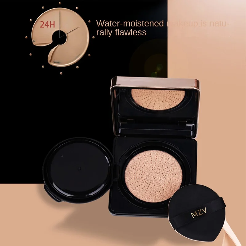 30g MZV Air Cushion Cream Waterproof Foundation with Replacement Full Cover Oil Control Face Base Makeup Soft Baneou Concealer