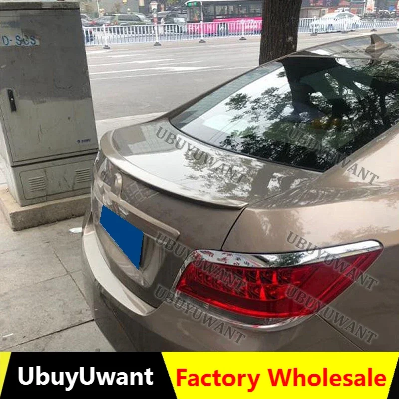 Для Buick LaCrosse 2009-2013 ABS глянцевый черный спойлер багажника комплект для губ на крышу автомобильный задний спойлер крыло внешний комплект