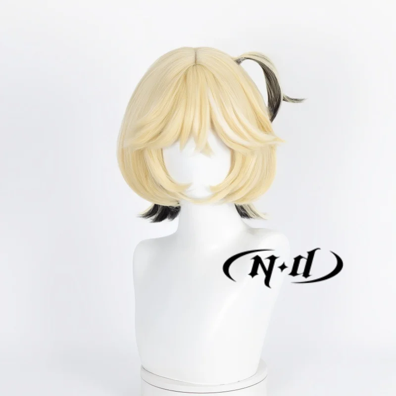 Nd mecânico cosplay perucas id v cosplay cabelo bloqueio núcleo perucas para comic con coser traje tema festa resistente ao calor sintético