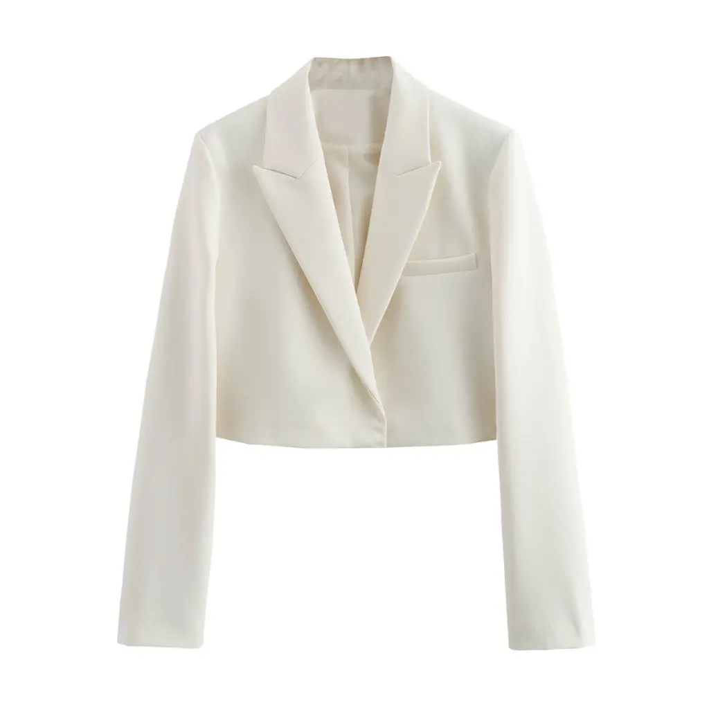 เสื้อสูทผู้หญิงสไตล์ Y2K2024 ดีไซน์หรูหรา แขนยาว/สั้น เรียบง่าย สไตล์ยุโรปและอเมริกา เสื้อคลุมฤดูร้อนสำหรับผู้หญิง รุ่น B67046