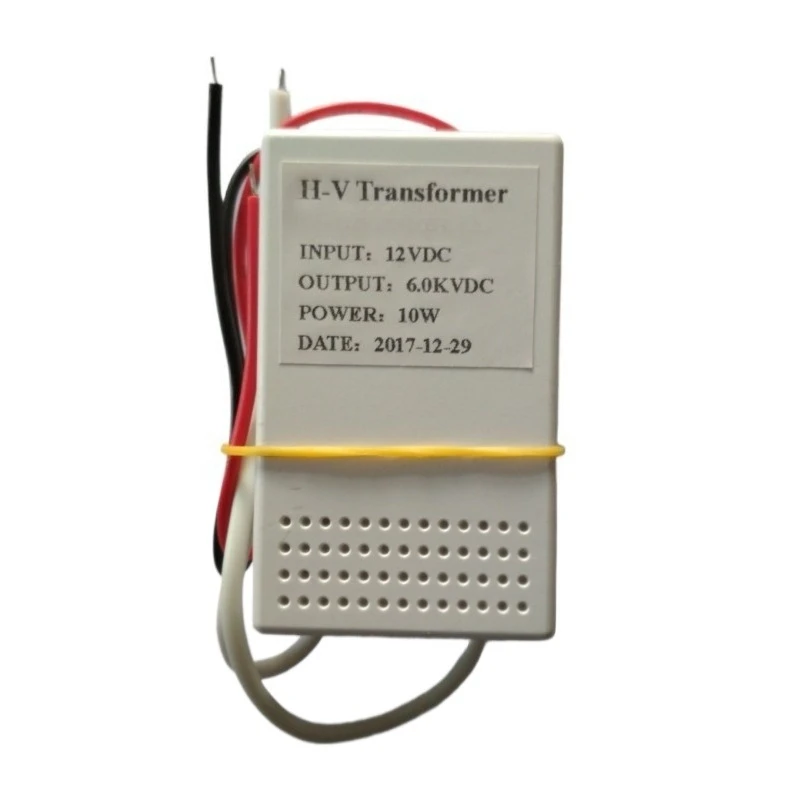 

Трансформатор для солнечной лампы-уничтожителя комаров DC 12В ~ 5.0КВ/6.0КВ, высоковольтный блок.