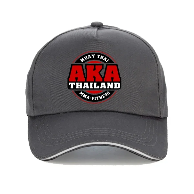 Aka Thailand Gym Logo Muay Thai  Kick Boxing Men'S  baseball cap summer GYM healthy life style sports snapback hat gorras