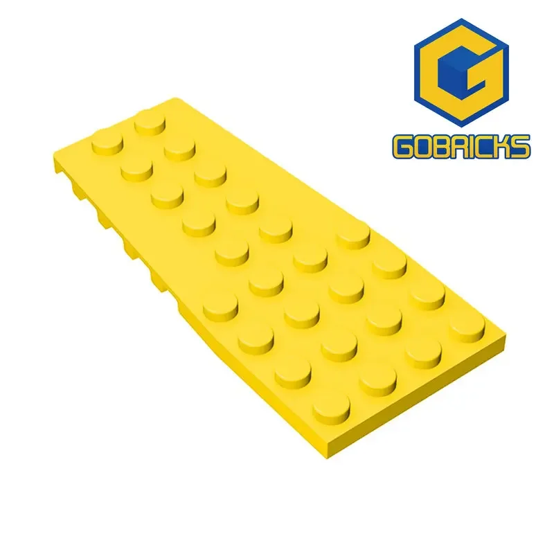 Gobricks 1 шт. клиновая пластина MOC 4x9 кирпичей, совместимая с моделью 14181, детали строительных блоков, детская сборка своими руками, игрушки-головоломки, подарок