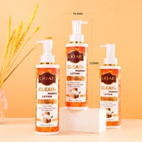 LKIAE Lotion corporelle éclaircissante à la papaye pour femmes, hydratante, lissante, améliore la peau rugueuse, élimine la mélanine, corrige le teint inégal 5