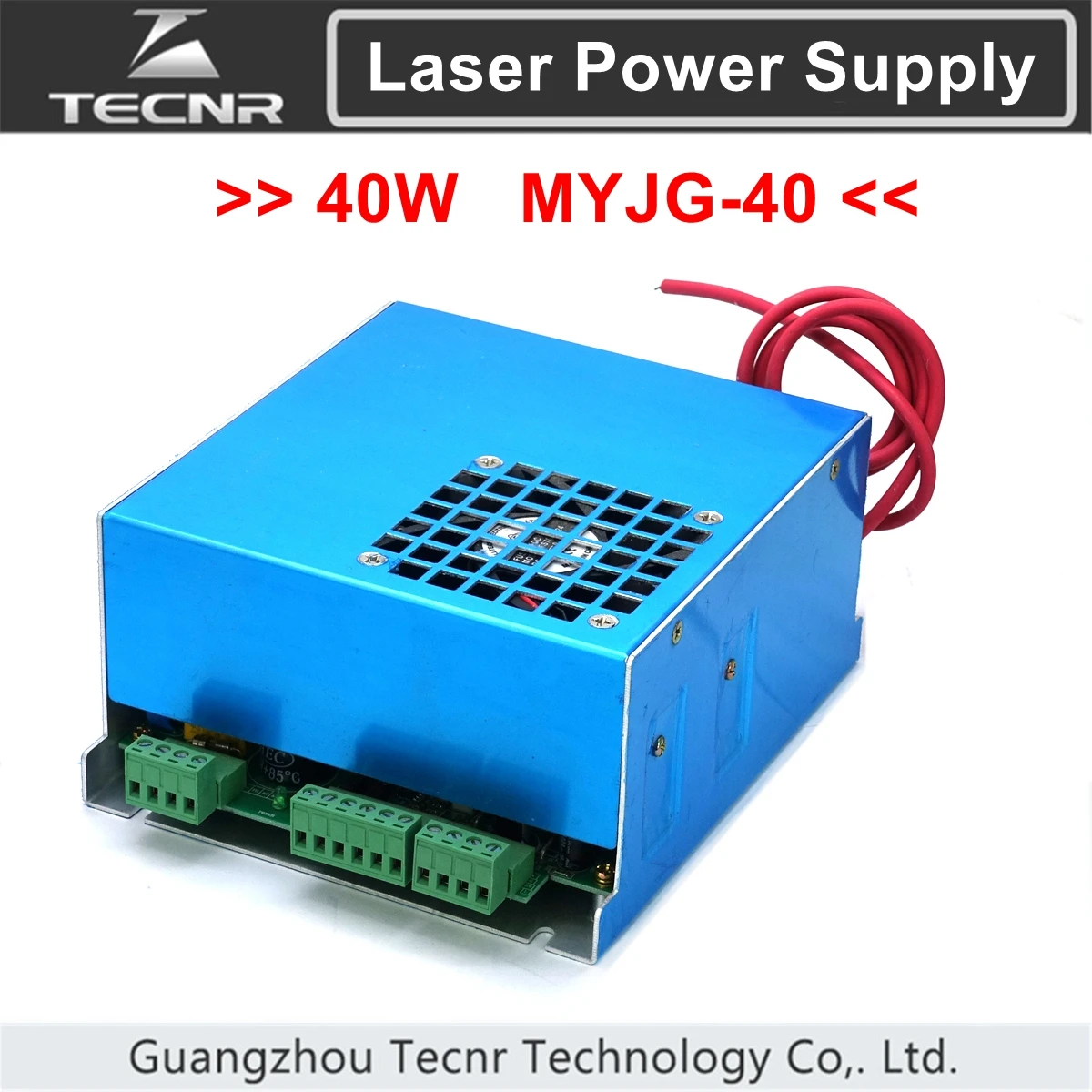 40W CO2 Laser Power Supply 110V/220V For Laser Engraving Cutting Machine 35-50W MYJG-40