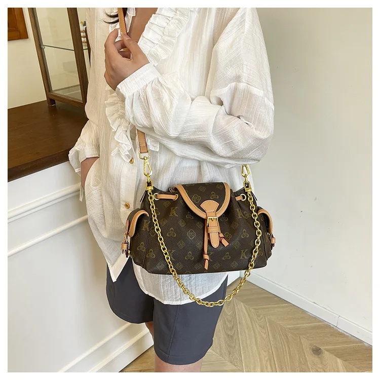 

‌2025 Luxury Monogram Underarm Bag - Elegant Chain Shoulder Crossbody Purse for Women, Chic Designer Handbag