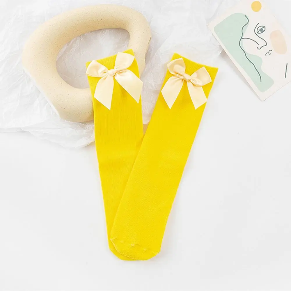 

Sweet For 6-10Years Summer Cute Autumn Winter Cotton Long Tube Socks Knot Socks Children' Socks