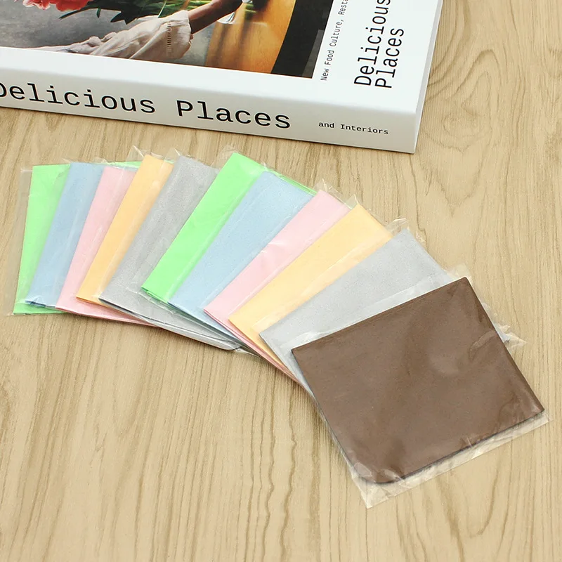 5/20Pcs Glasses Microfiber Cleaning Cloth Glasses Cleaner Camera Sunglasses Cleaning Cloth Cleaning Wipes Tools