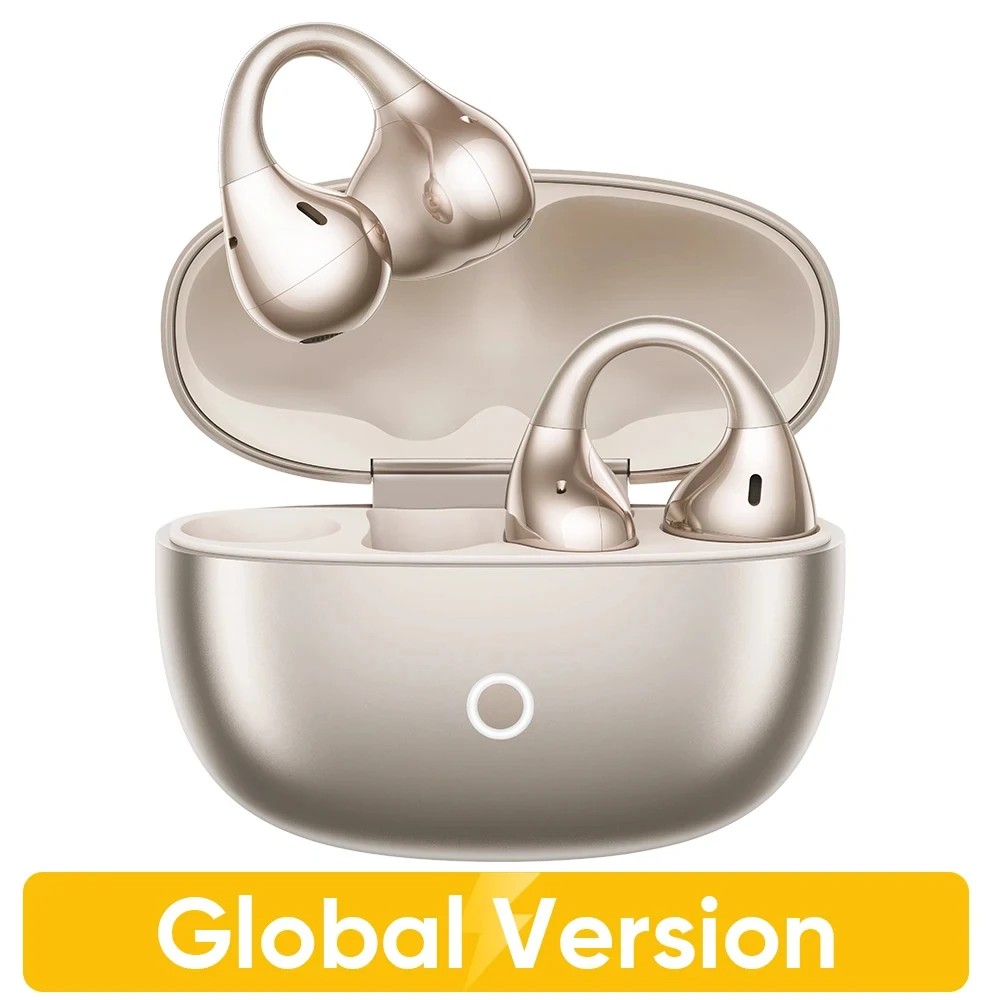 realme Buds Clip OWS Open-Ear-Kopfhörer Ultraleicht mit nur 5,3 g Sicherer ergonomischer Ohrclip-Design
