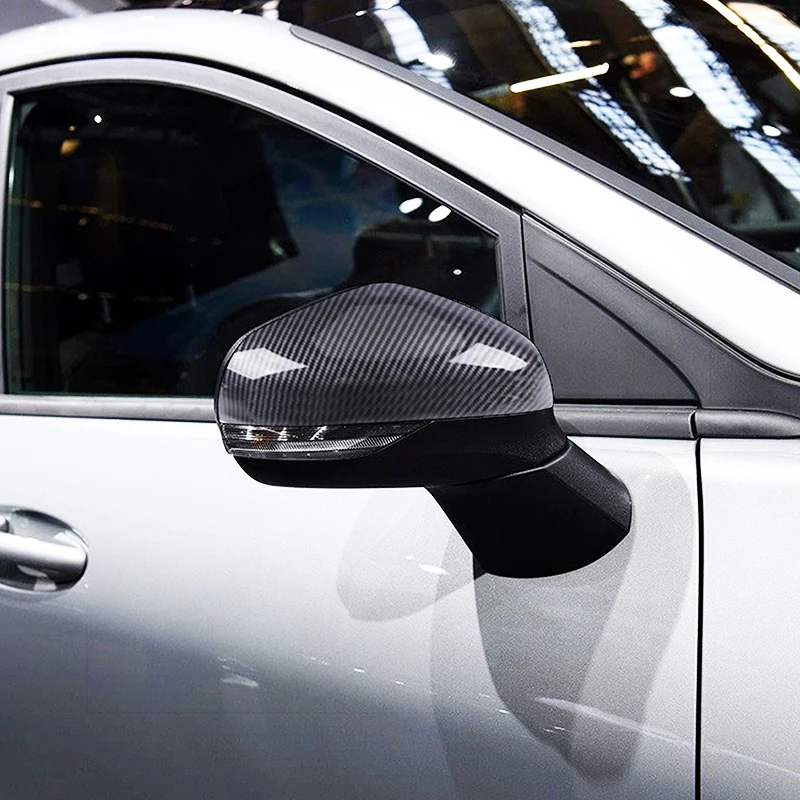 

Для Ford Puma 2019 2020 2021 2022 2023 2024, панель зеркала заднего вида в углеродном стиле, декоративная накладка, Стайлинг автомобиля
