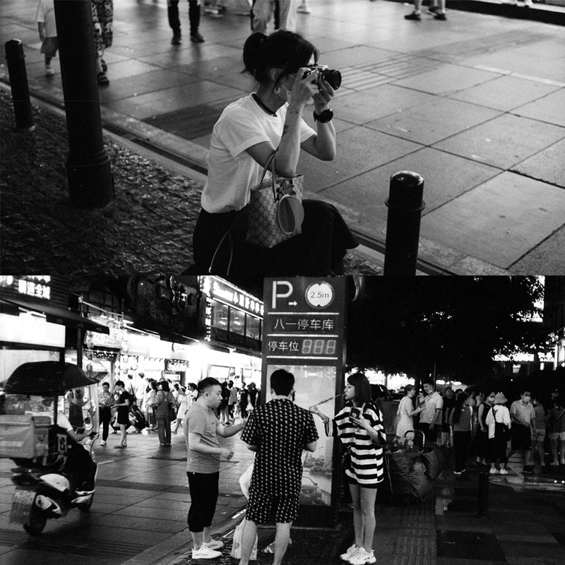 1-12 ロール興味深い ISO 400 135 フォーマットプロフェッショナル白黒フィルム 1 ロールあたり 36 露出 135 フィルムフールコダックカメラ