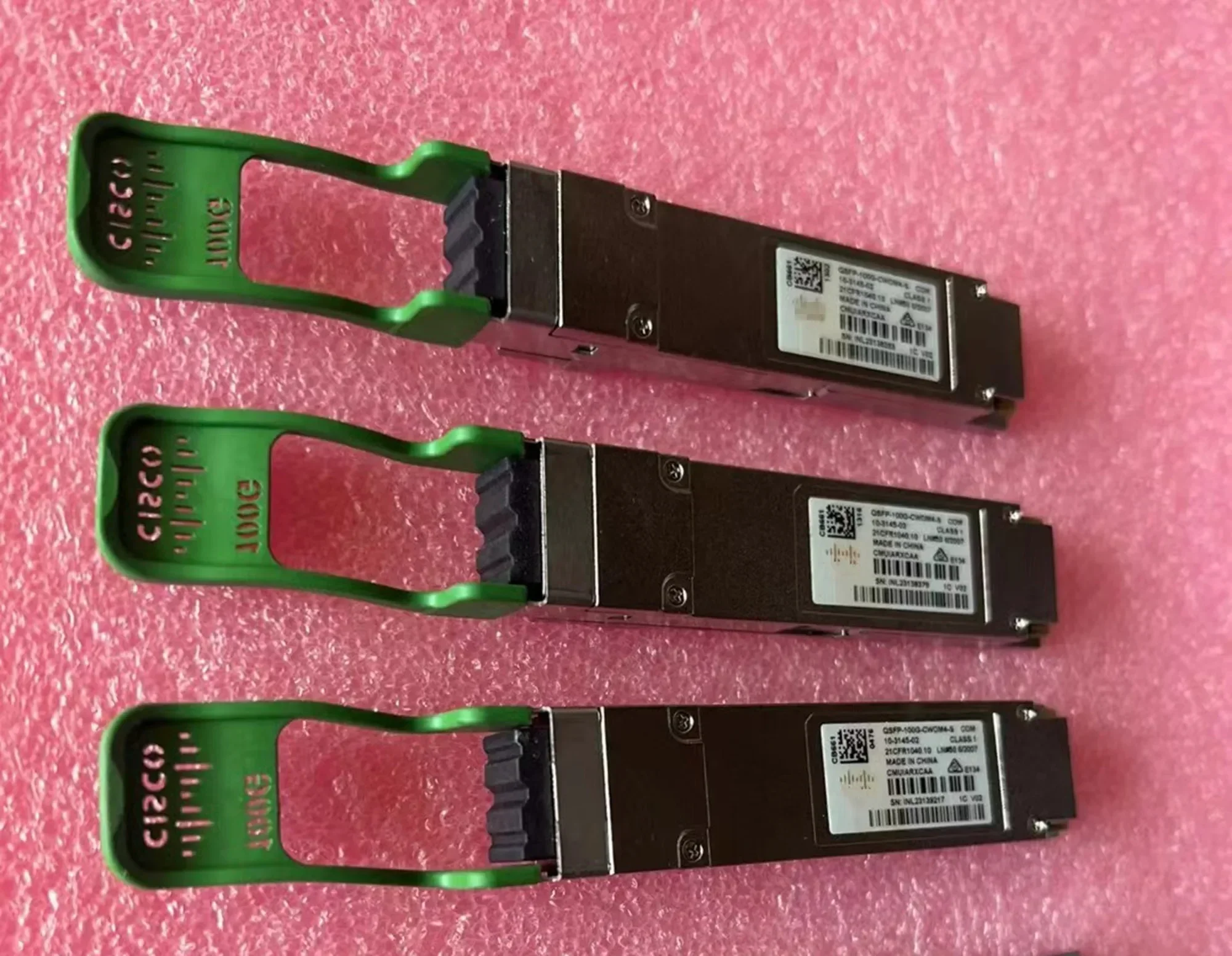 100G 2KM QSFP Optical Transceiver Module  QSFP-100G-CWDM4-S 100GBASE-CWDM4 QSFP28 1310nm DOM Duplex LC SMF