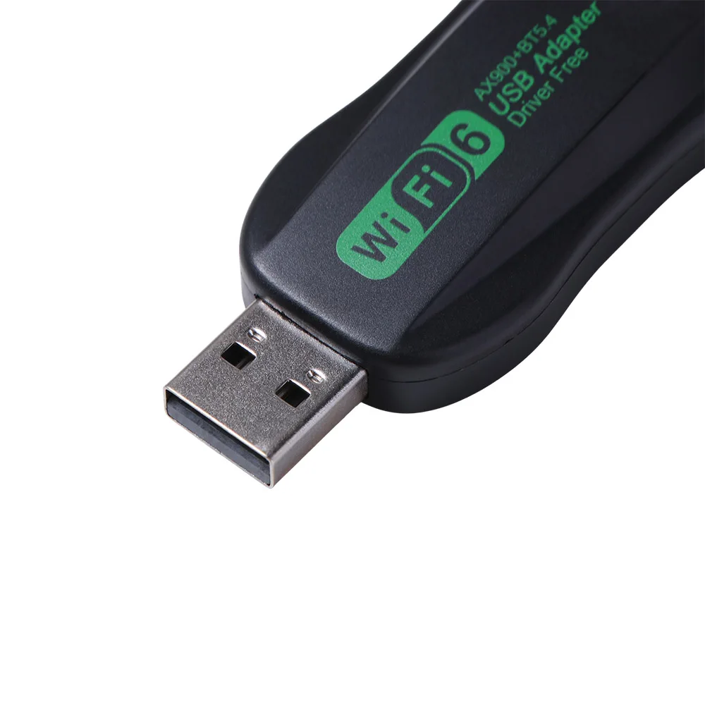 

AX900 Dual Band WiFi6 USB Adapter 4 Antenna 2.4G/5Ghz 900Mbps WiFi Dongle Powerful Receiver Wireless Network Card