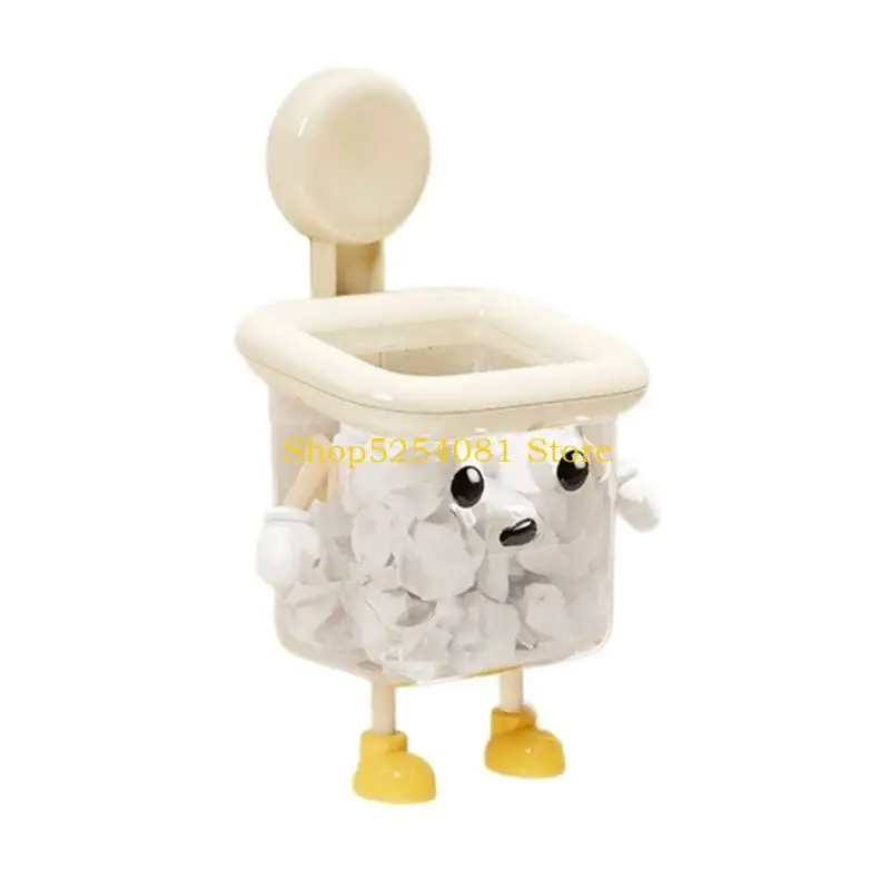 AXYC Advanced Suction Toothbrush Holder Storage Stand Detachable Multifunctional Bathroom Organizers with Suction Cup