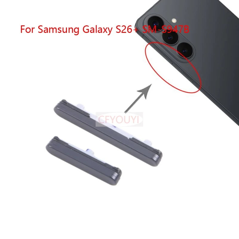 1Set New Power ON OFF Button and Volume Control Button Side Key For Samsung Galaxy S26+ SM-S947B S947