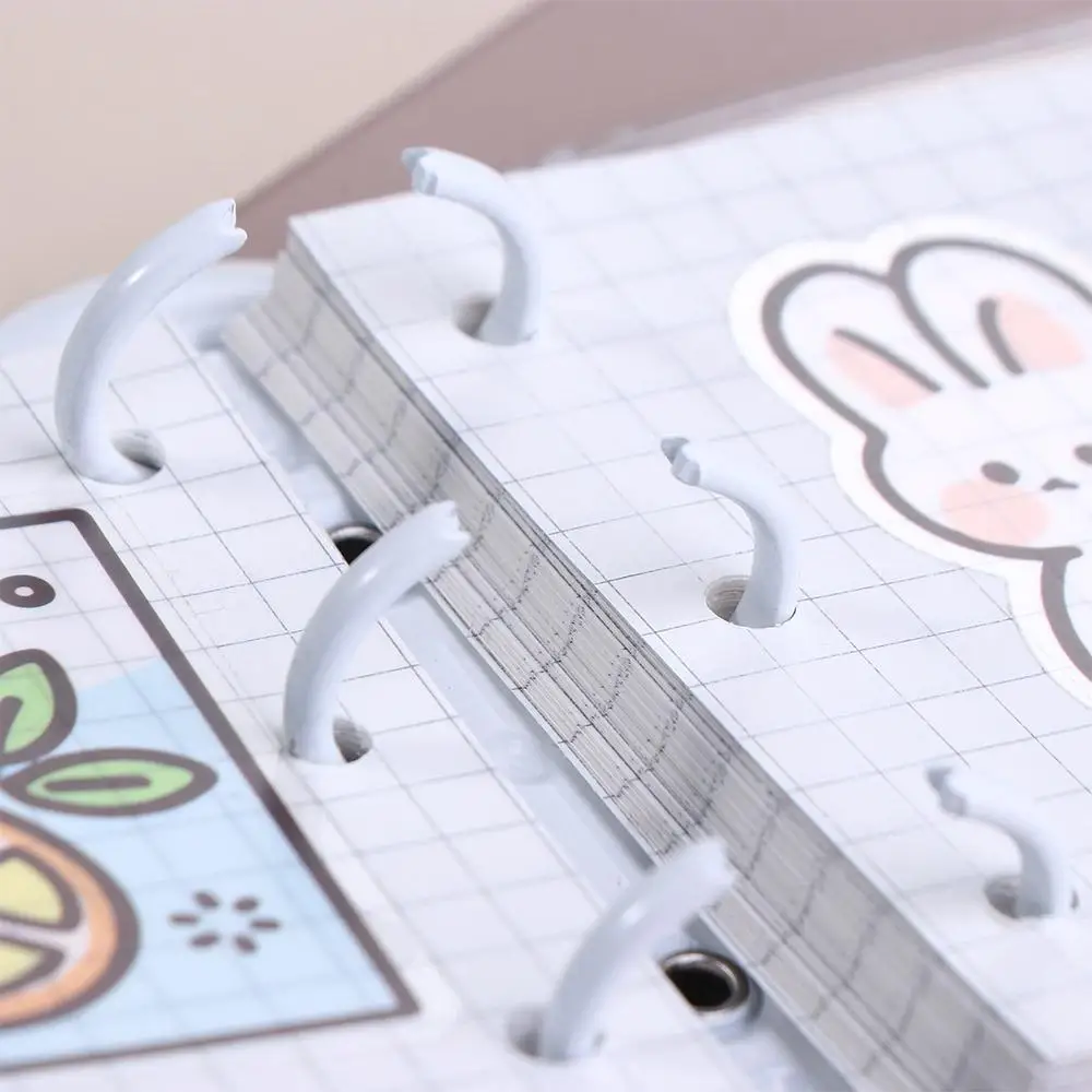 Refills Stickers Storage File Holder Card Organizer Binder Folders PVC Notebook Pouch Bags Binder Pockets Document Filing Bags