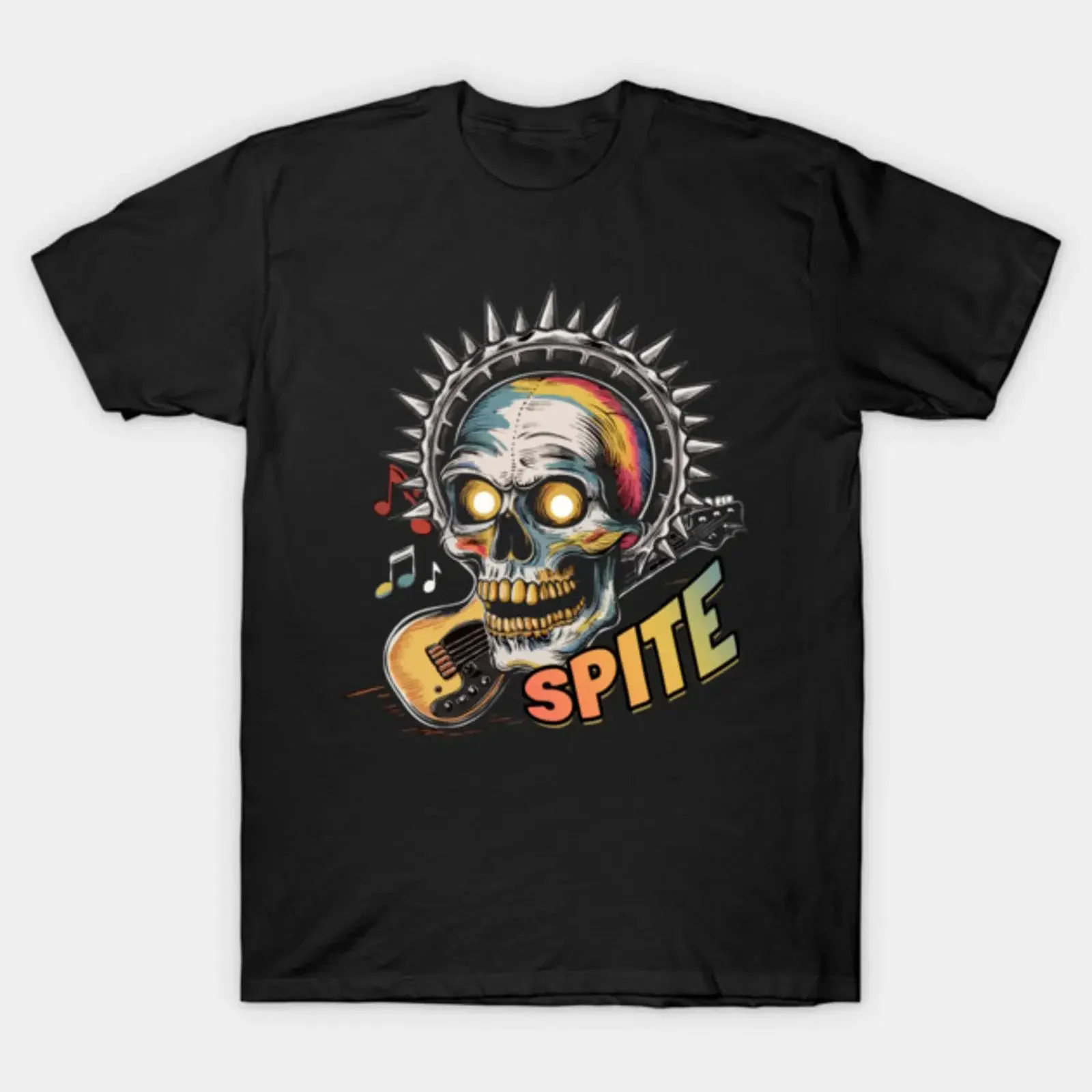 Spite T Shirt vintage Washed designer clothes Stylish Soft streetwear Slightly Top For Everyday Wear fashion graphic Unisex