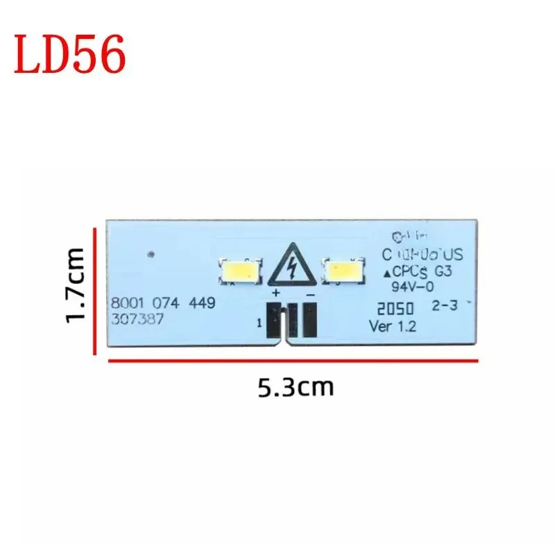 

8001074449 307387 Светодиодная лампа для холодильника Siemens Bosch, световая полоса, детали дисплея