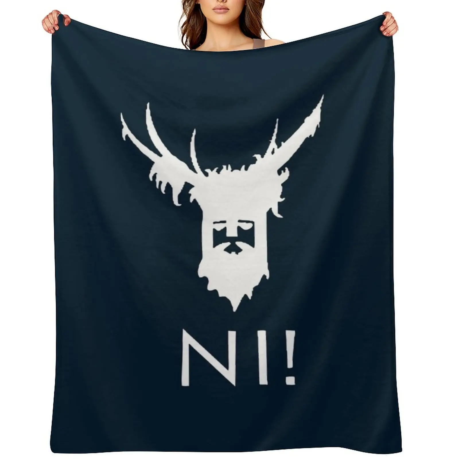 

knight who say ni Throw Blanket for sofa Kid'S cosplay anime Sofa Throw Blankets