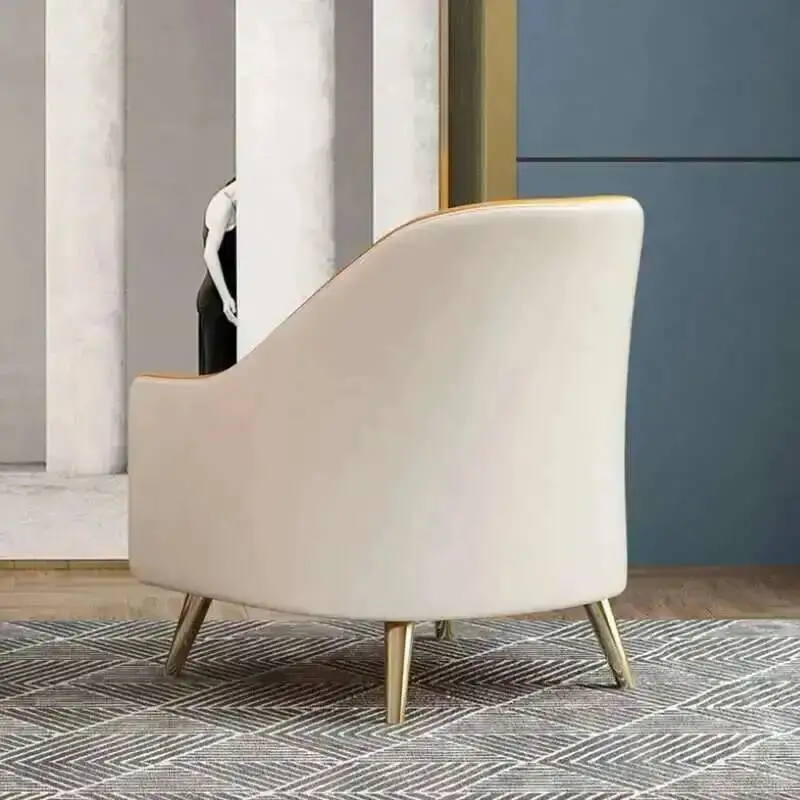 كرسي تجميل للمعيشة، تصميم غرفة الصالون، كرسي مكتب مريح لغرفة المعيشة الاسكندنافية، أثاث منزلي كسول عصري #4