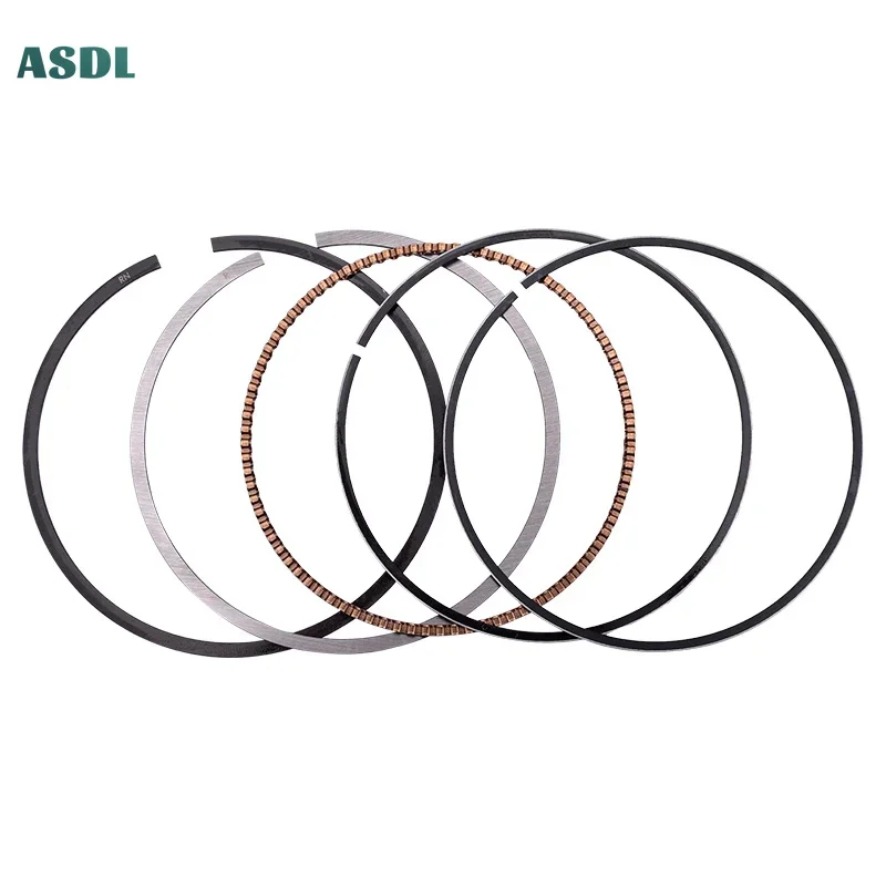 72mm +25 +50 +75 +100 0.25 0.5 0.75mm 200cc Motorbike Engine 1 Cylinder Piston Rings Kit For KT/M 200 Du/ke 200 EXC 200 Ring Set