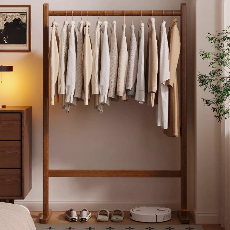 

Luxury Nordic Coat Racks Garment Living Room Dress Shoe Wooden Coat Racks Modern Evening Dress Perchero Living Room Furniture