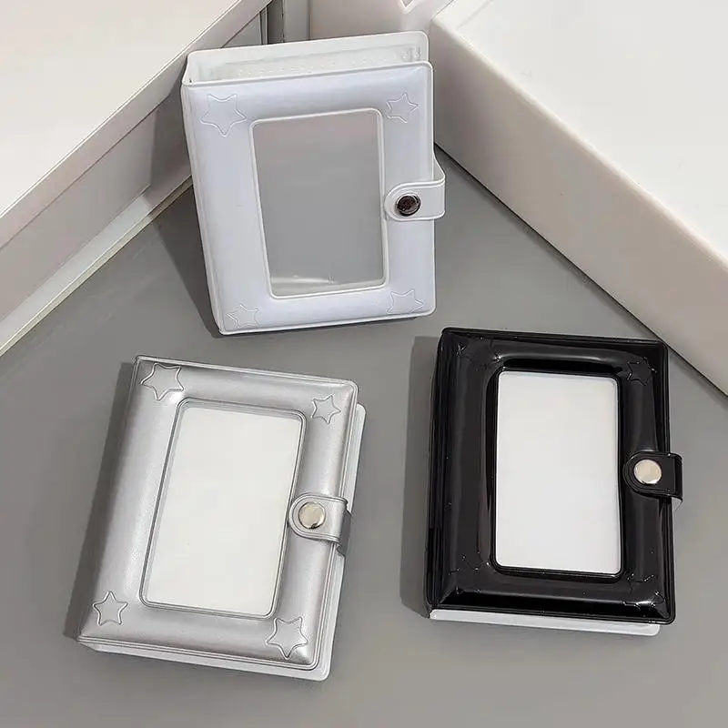 Photocard Holder Book, 3 Inch Mini Photo Card Binder kpop photocard binder for Star Chasing Photo Collection