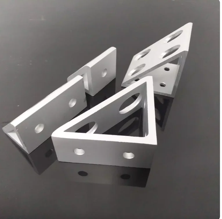 1pcs Aluminum Profile Right Angle Triangle Block  Connector 2020