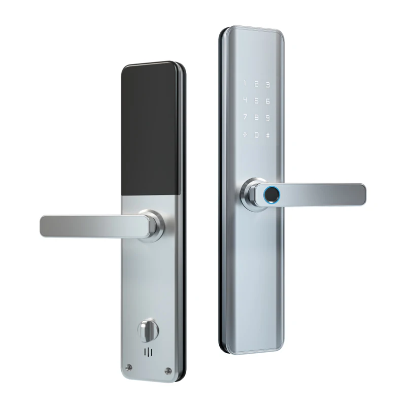 Electronic Door Lock Safety waterproof Wifi tt lock App bluetooth Smart Card Digital Keyless Code Fingerprint Lock For home