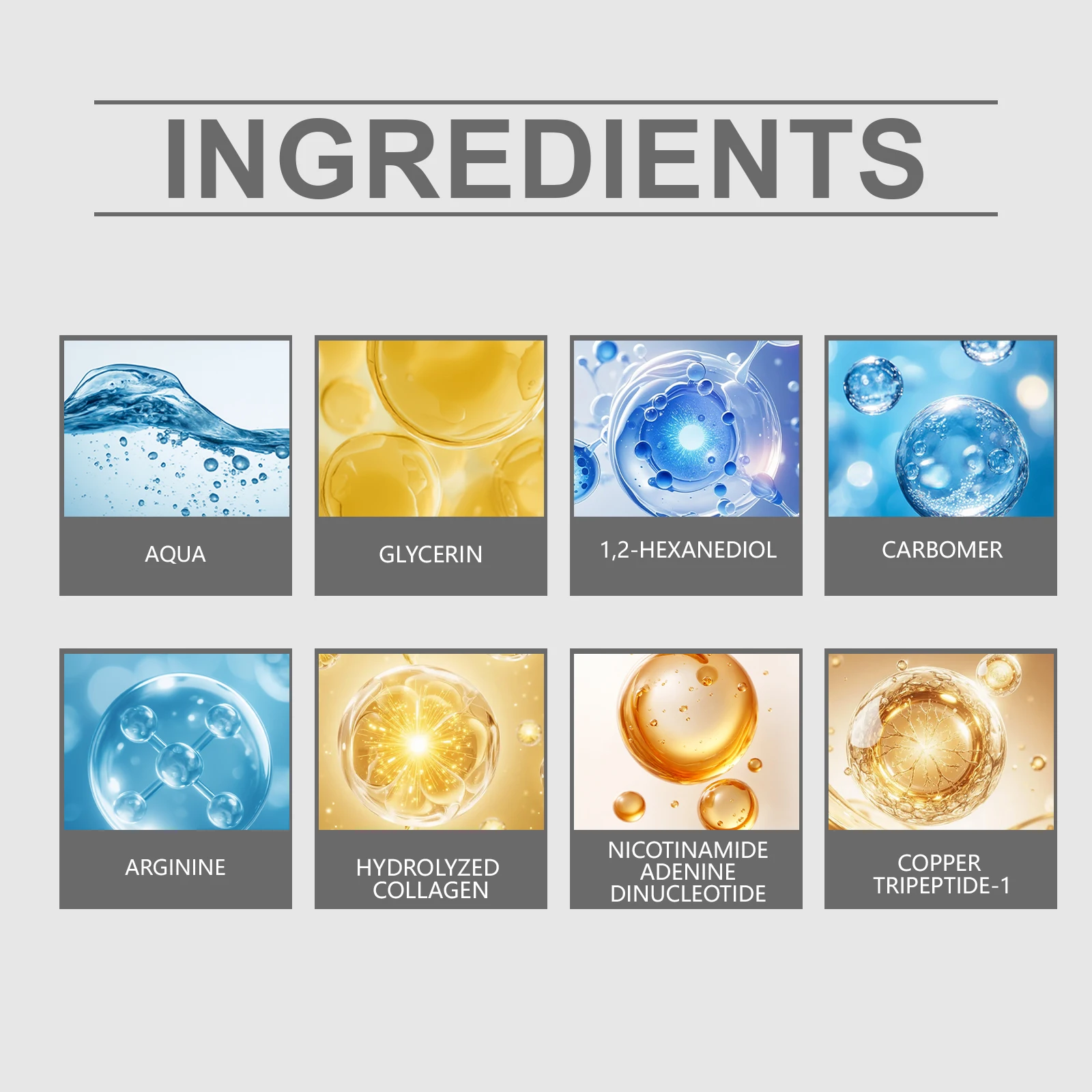 Hydrating Serum For Face Moisturizing Repairing Anti Aging Firming Smoothing Skin Care Collagen Nourishing Facial Essence Liquid