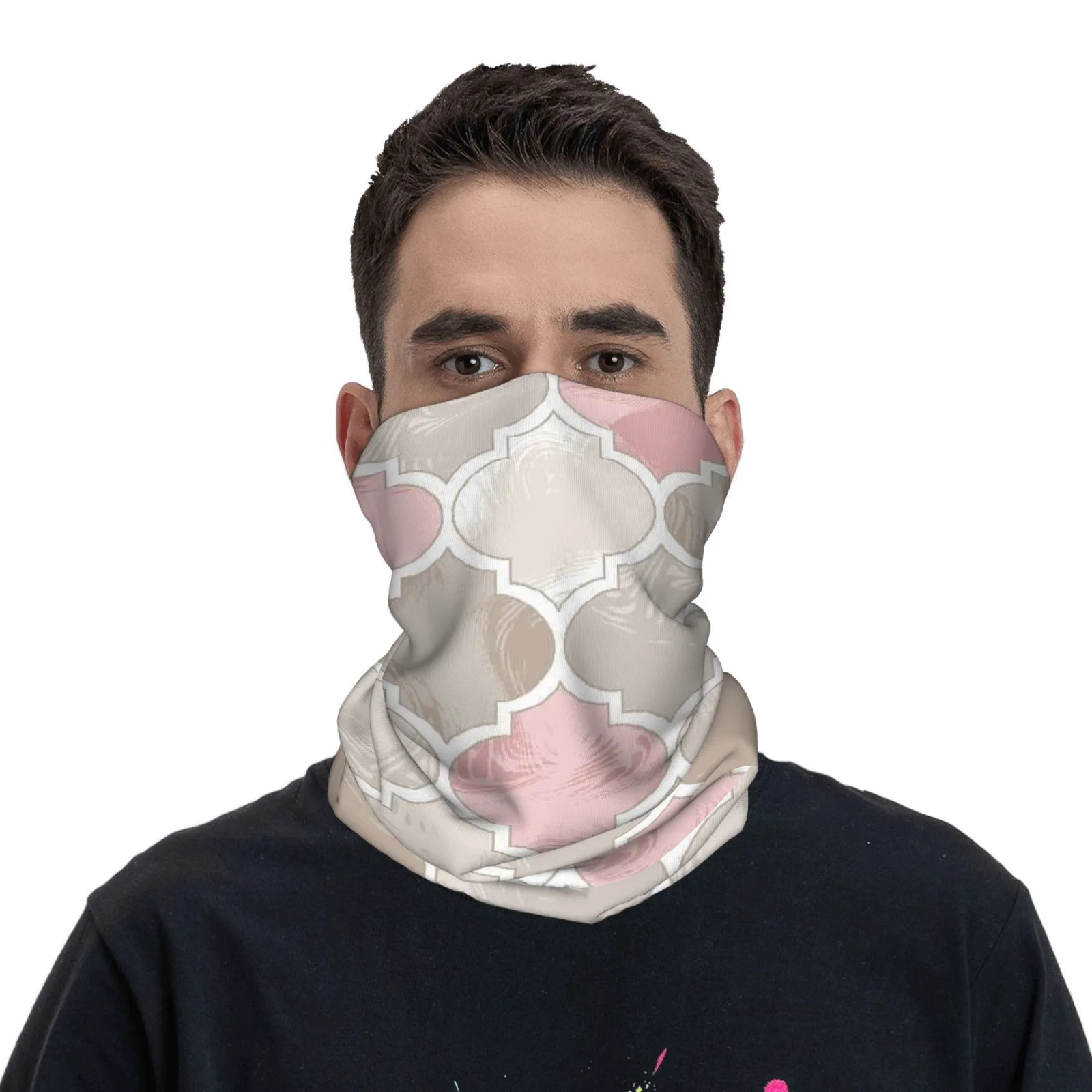 

Exquisite Geometric Pattern Customizable Neck Gaiter – Soft & Breathable Fabric – Ideal for Daily Wear, Outdoor Activities