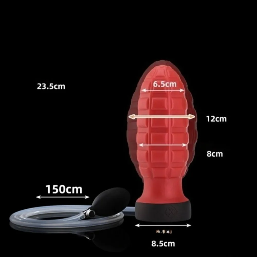 الألغام الأرضية المكونات الشرج نفخ جهاز تدليك للبروستاتا بعقب المكونات BDSM الشرج التوسع الاستمناء Dilios الجنس لعب منتجات الكبار السلع