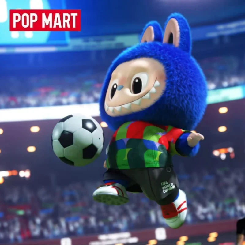 

POP MART LABUBU THE MONSTERS FIFA Серия Catch the Win: Виниловая плюшевая кукла, игрушка-сюрприз, аниме-фигурка, украшение для рабочего стола