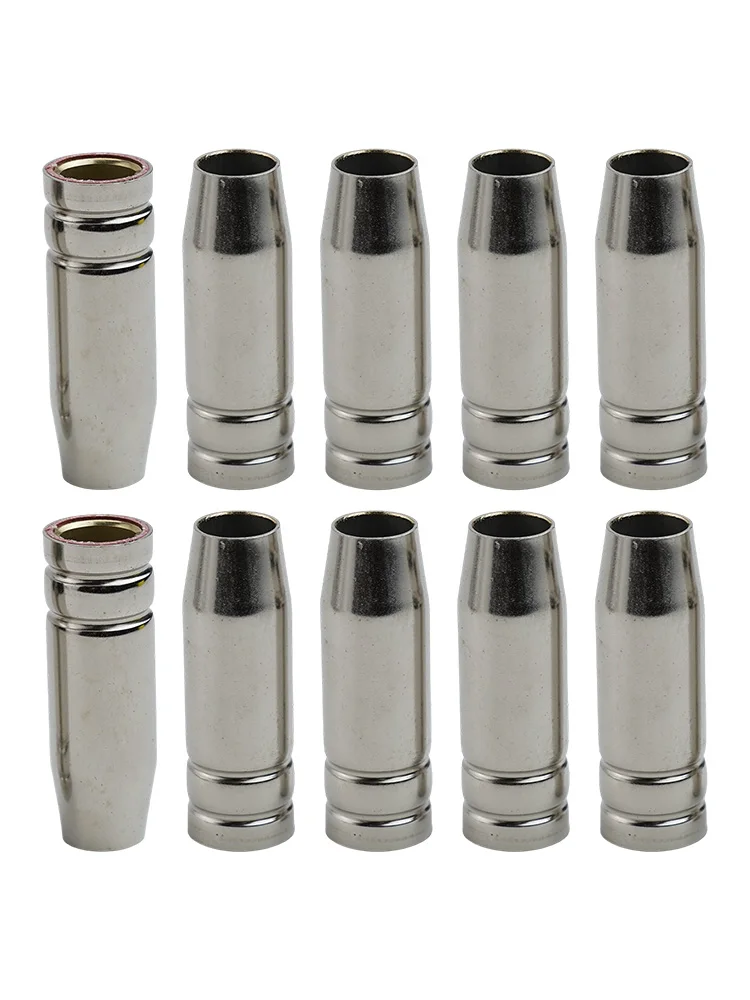 10pcs 15AK MB15 MIG MAG Welding Torch Conical Nozzle Protection Cup Gas Nozzle Welding Torch Tools Accessories