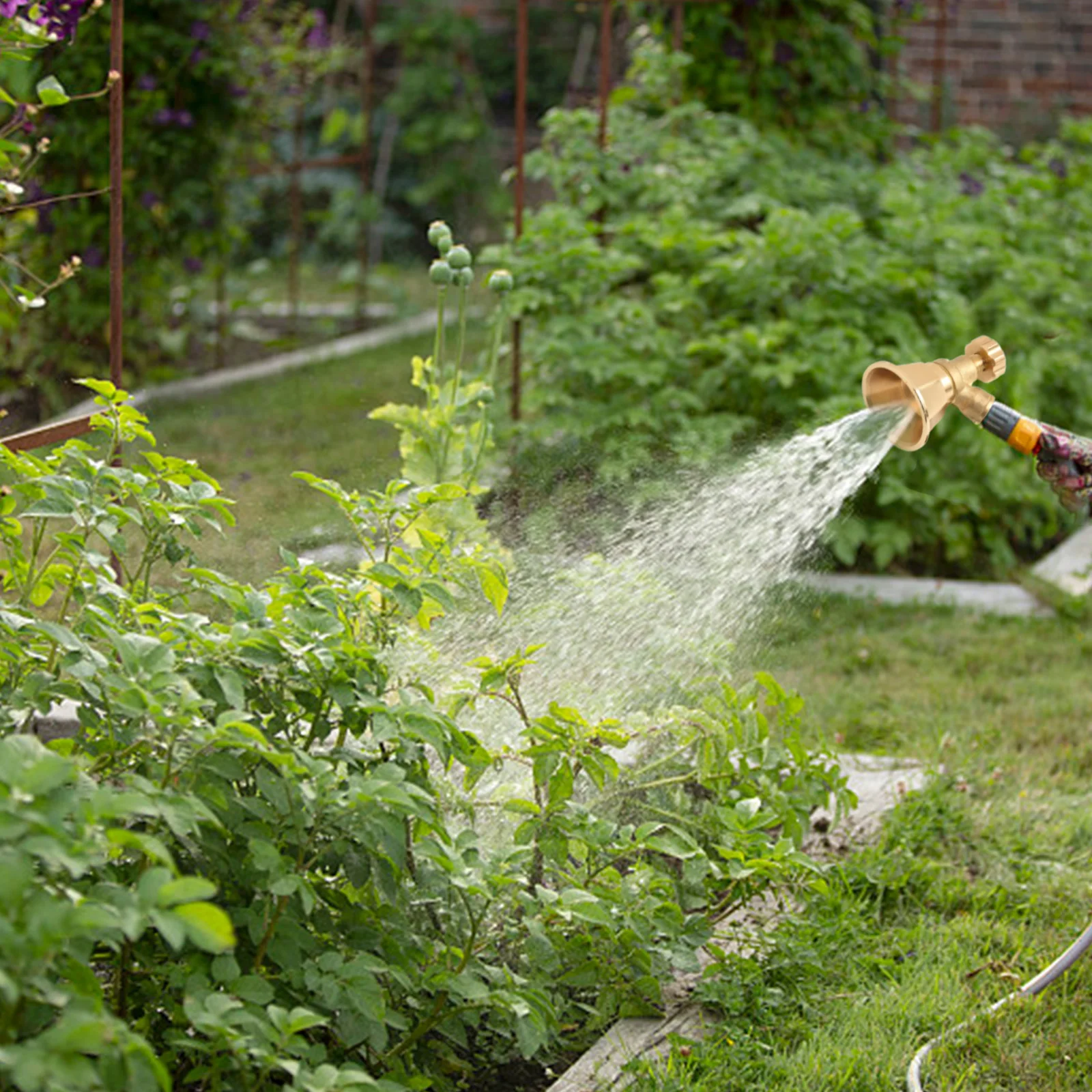 

Насадка-распылитель высокого давления, сельскохозяйственная садовая насадка для борьбы с вредителями, распылительная насадка для полива, орошения, полива, ирригационный инструмент