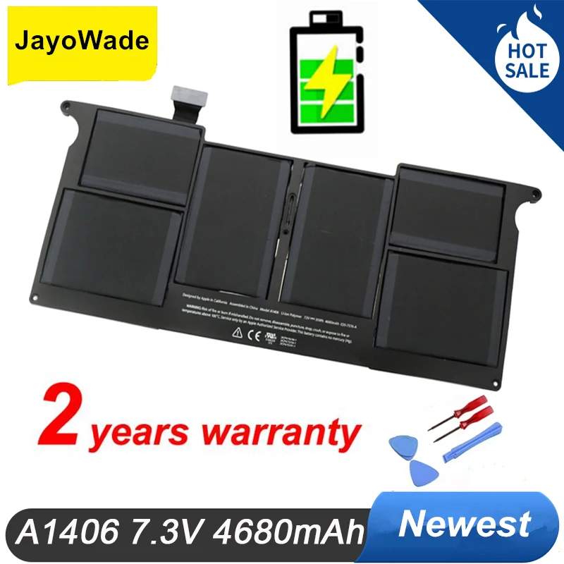 Factory A1406 Laptop Battery for Apple MacBook Air 11