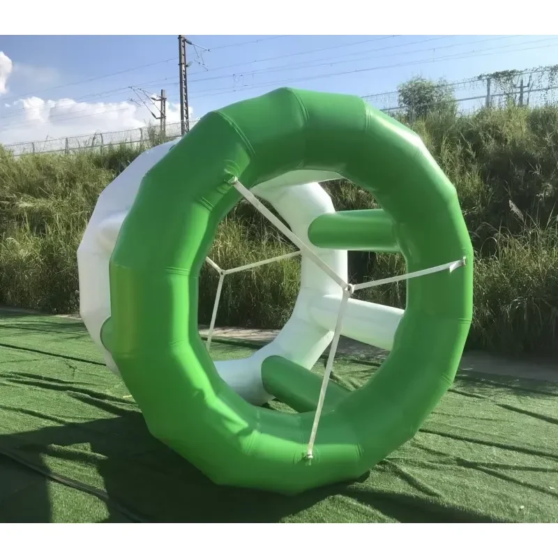 OEM PVC Inflatable Water Open Zorb Roller | Giant Water Walking Ball Hamster Wheel for Pool, Lake & Aqua Parks