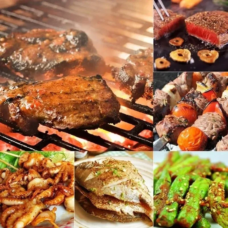 

Держатель для гриля из нержавеющей стали, подставка для курительных ребер, аксессуары для барбекю, подставка для жарки на открытом воздухе, посуда