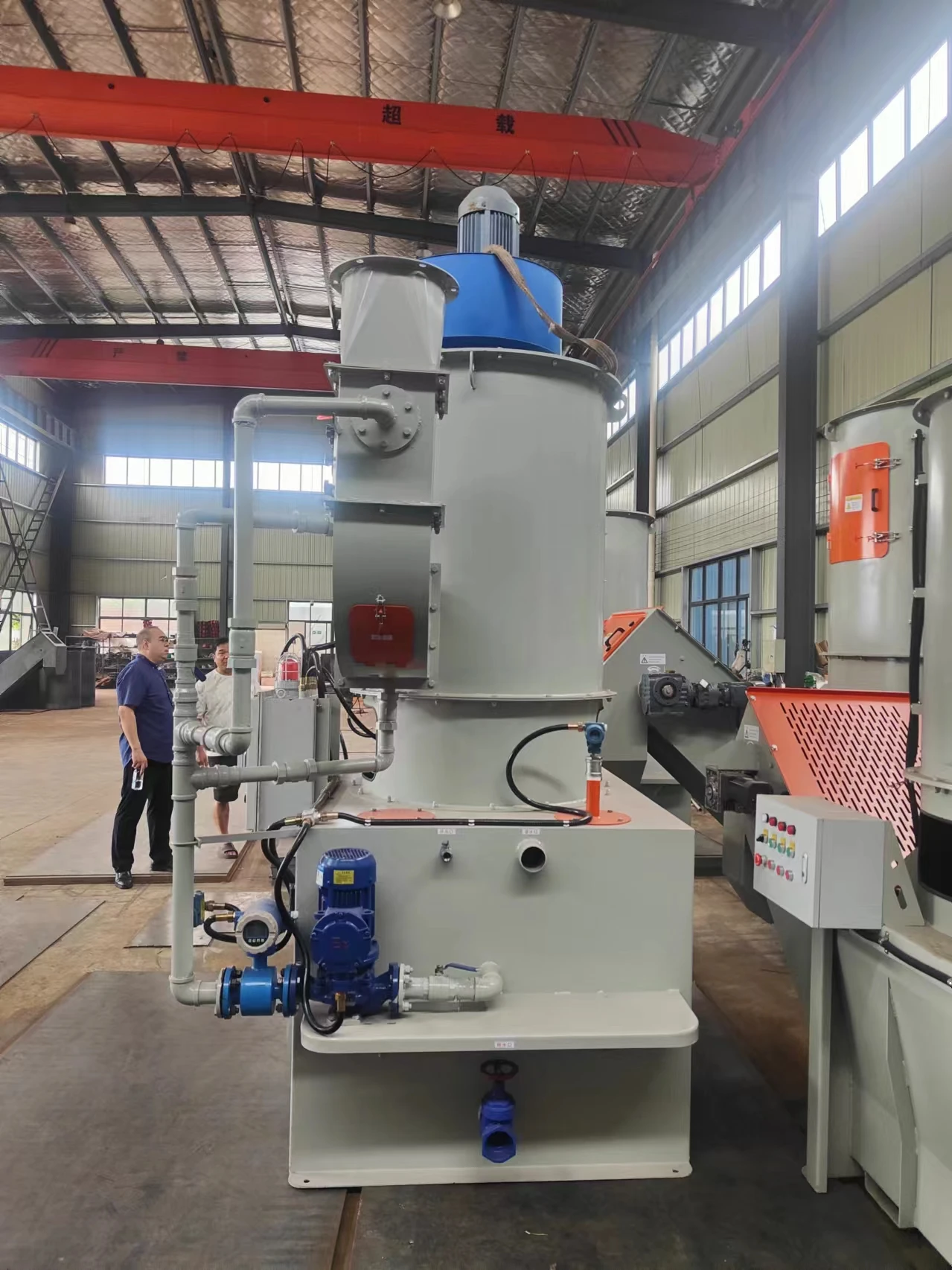 Collettore di polveri d'acqua Attrezzatura industriale efficiente per la rimozione della polvere