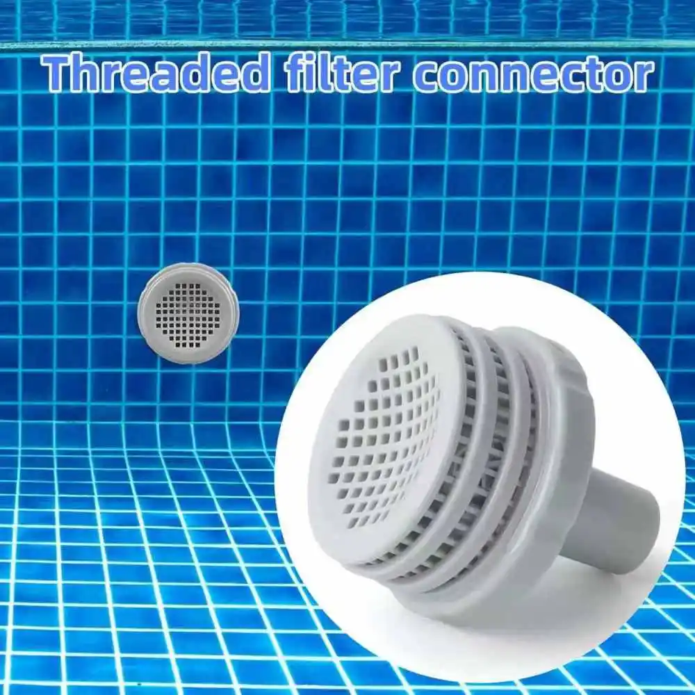 11070 Pool Filter Connector Strainer Parts For Swimming Pool Water Jet Systems Maintenance Accessory Reliable PVC Adapter