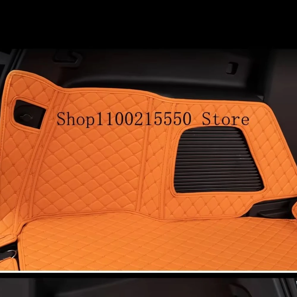 

For Great Wall GWM Tank 500 Accessories Modified Trunk Pad Special Waterproof Silk Ring Leather Interior Products For Trunk Pad