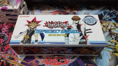 Yu-Gi-Oh TCG High Speed Duel 8 Players Three Fantasy Gods Duel City Gift Box New European English Card