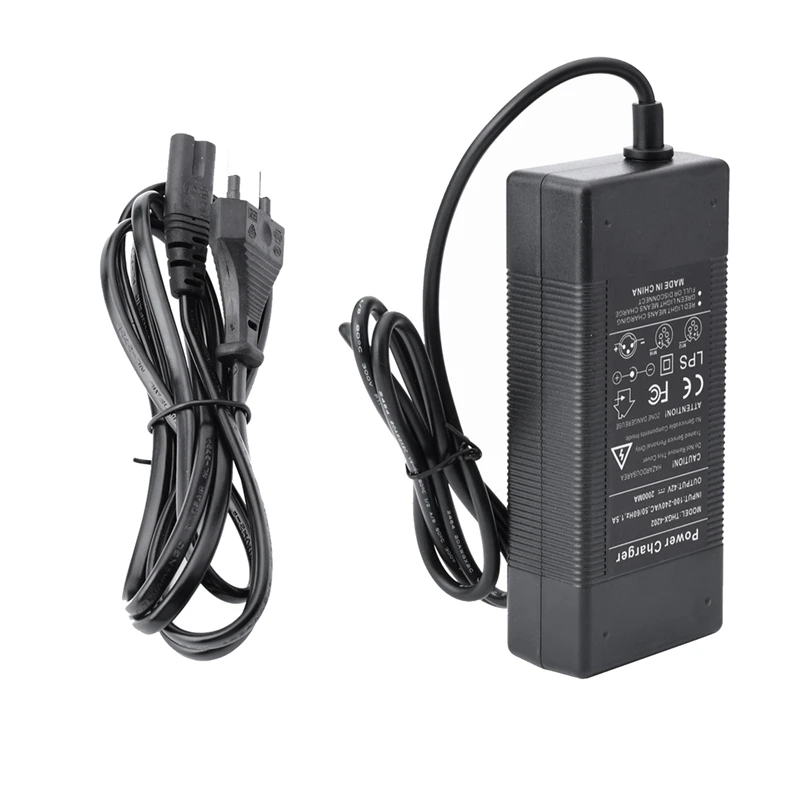 42 V2A Battery Charger Spare Parts For Xiaomi 4 Pro Mi4 Electric Scooter Ebike Electric Bicycle Scooter Power Adapter EU Plug