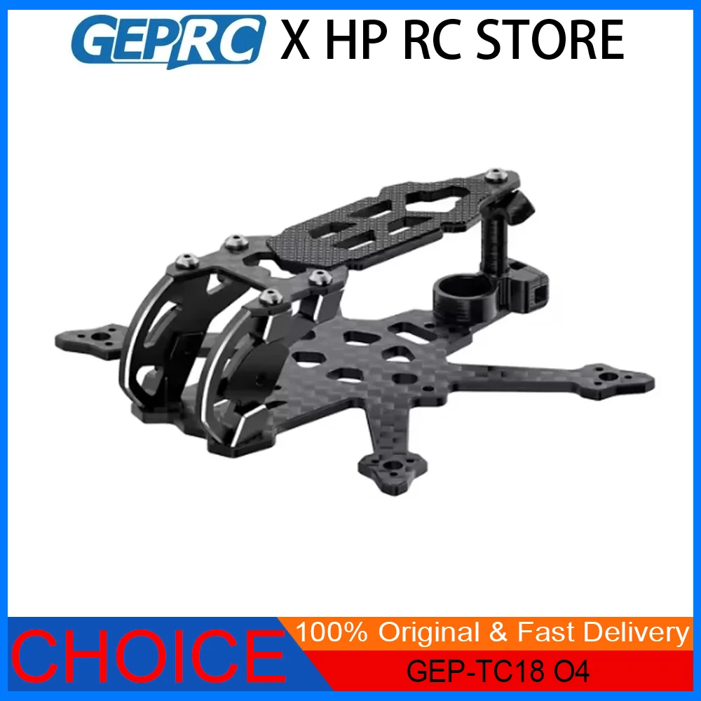

Комплект рамы GEPRC GEP-TC18 O4 — Рама для дрона T-Cube18 из углеродного волокна — Детали и аксессуары для квадрокоптера FPV своими руками
